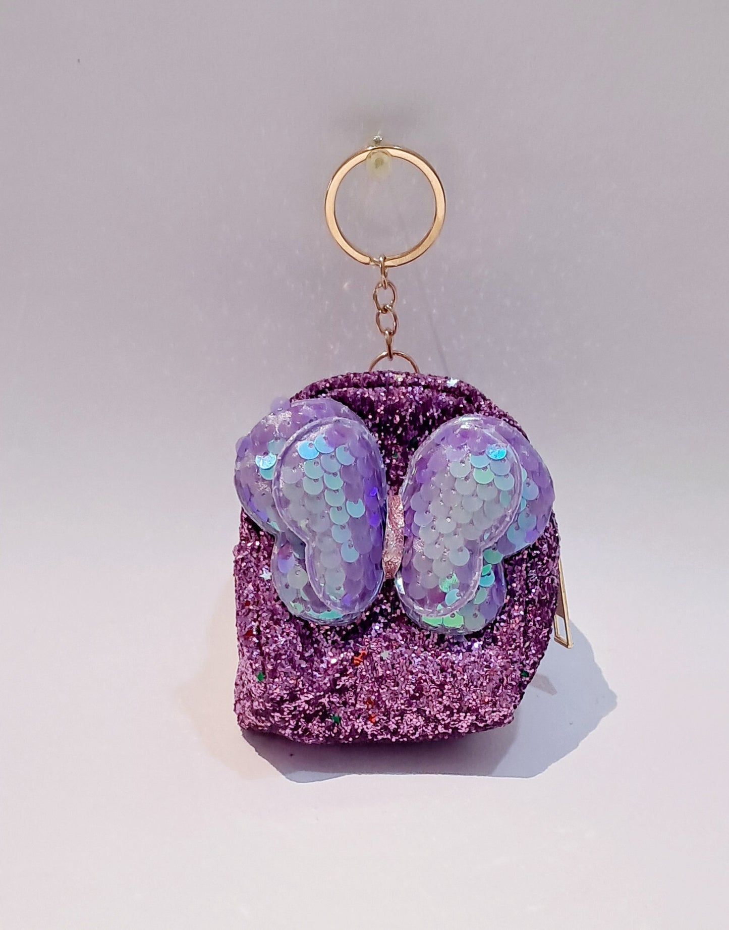 Butterfly Pouch Cum Keychain