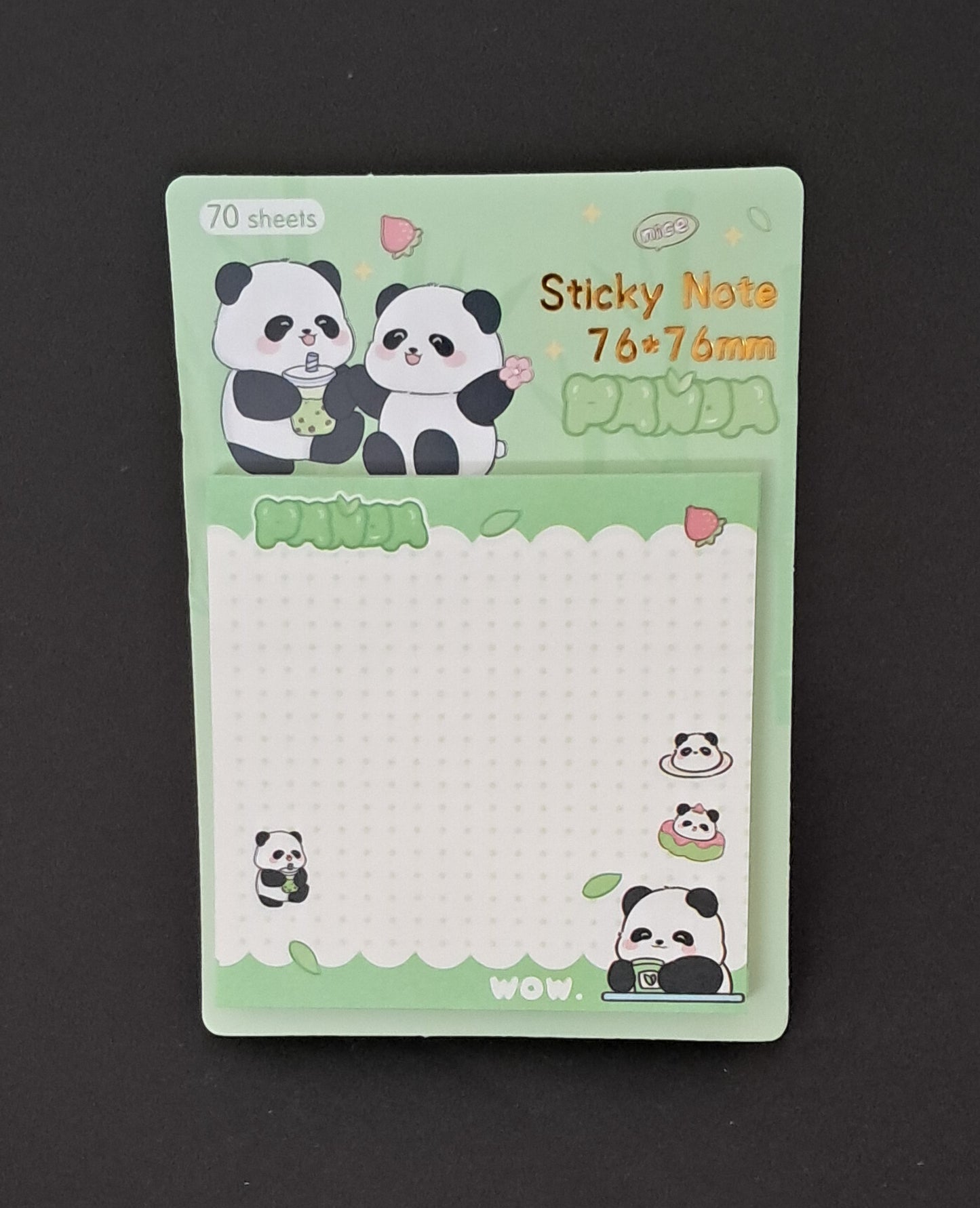 Panda Sticky Note
