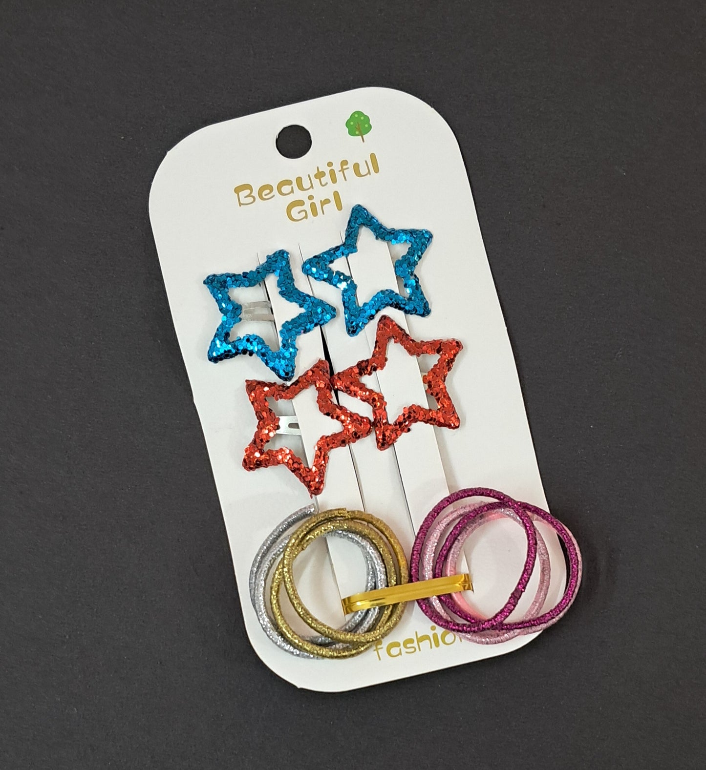Hair Clip with Rubber Band