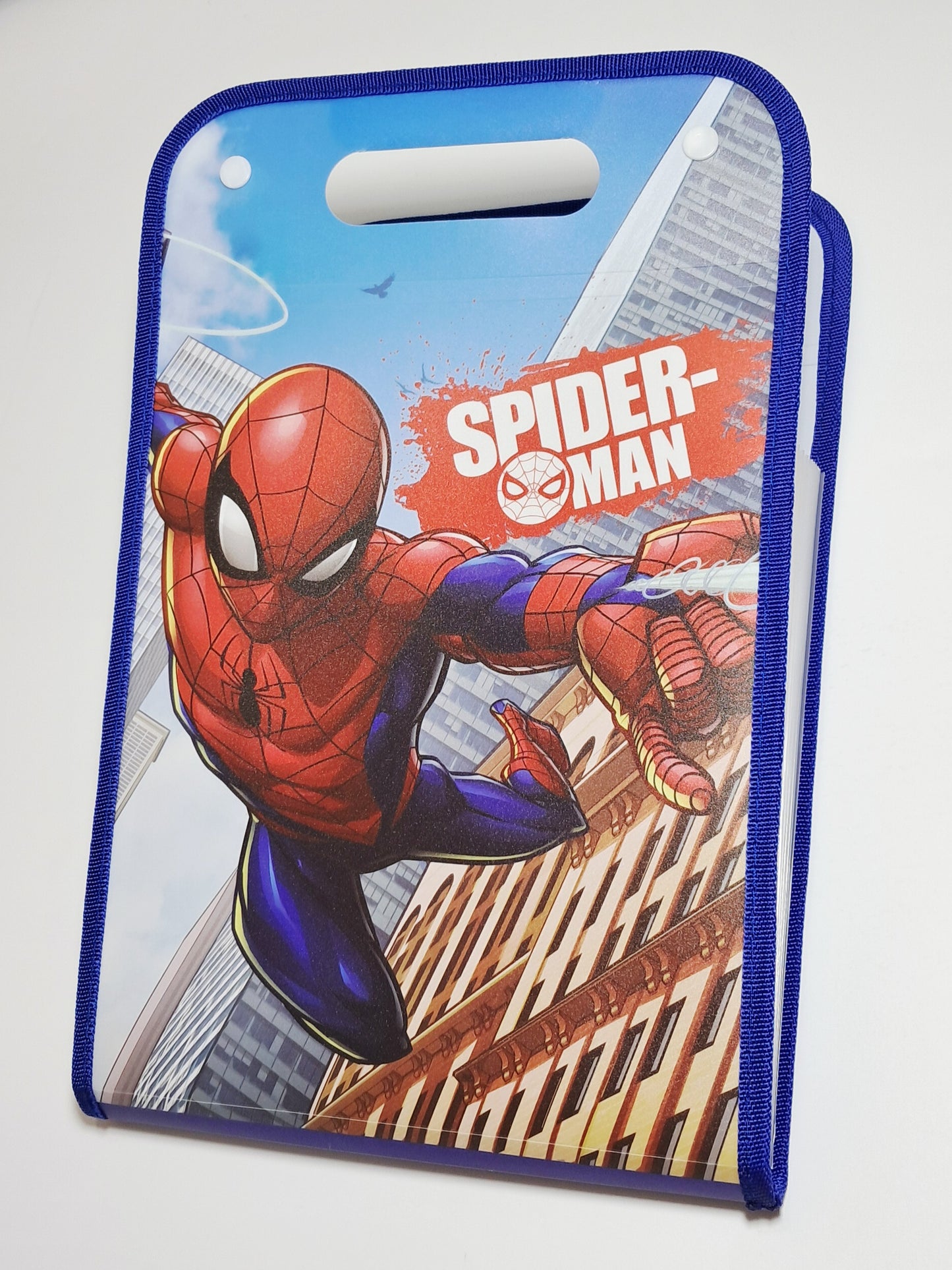 File Folder with Button Lock