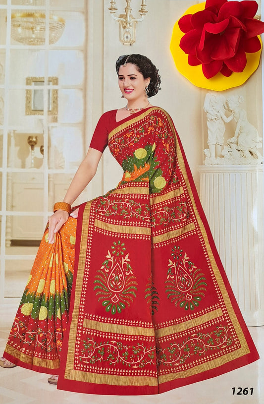 Cotton Saree