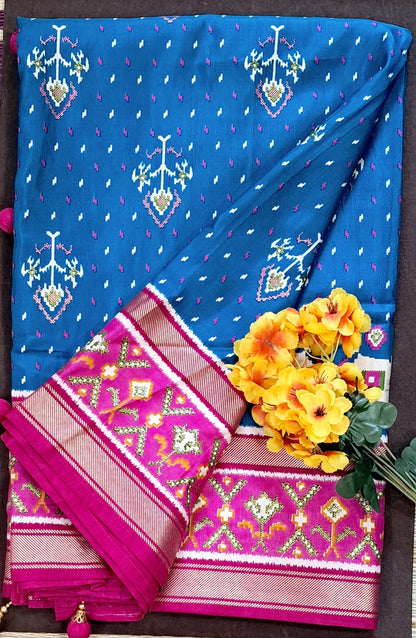 Patola Soft Silk Saree