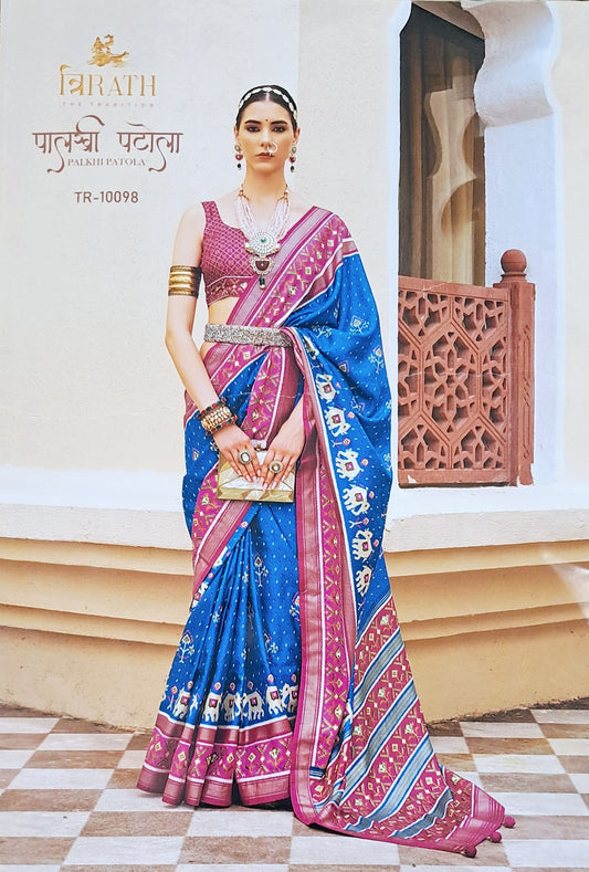 Patola Soft Silk Saree