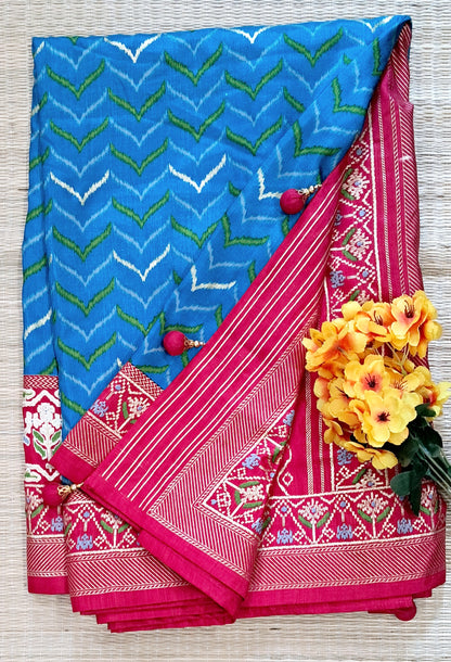 Patola Soft Silk Saree