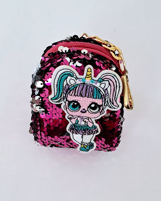 Pouch with keychain