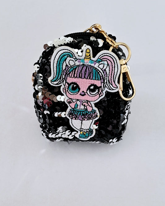 Pouch with keychain