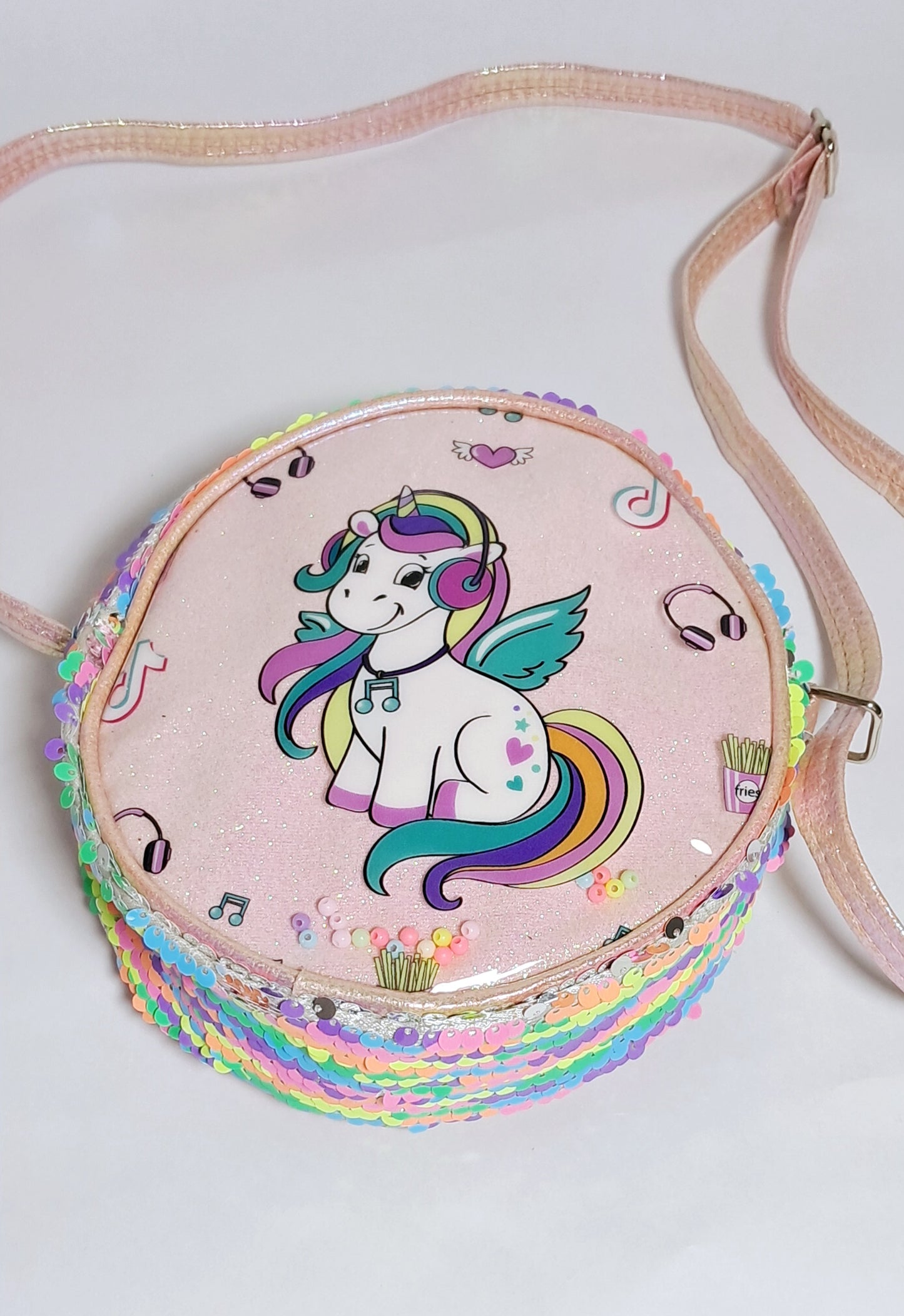 Glitter Unicorn Sling Bag