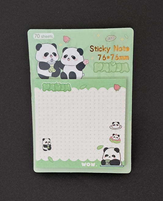 Panda Sticky Note