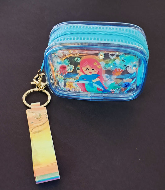 Mermaid Holographic Coin Pouch
