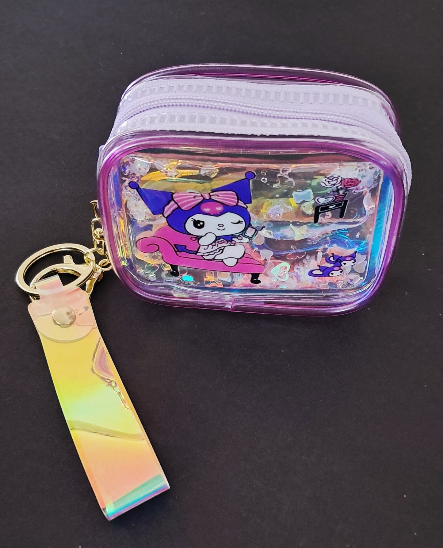 Kuromi Holographic Coin Pouch