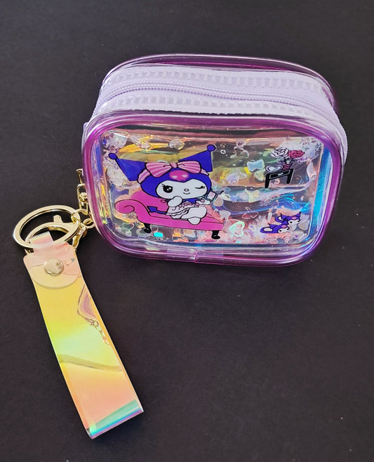 Kuromi Holographic Coin Pouch
