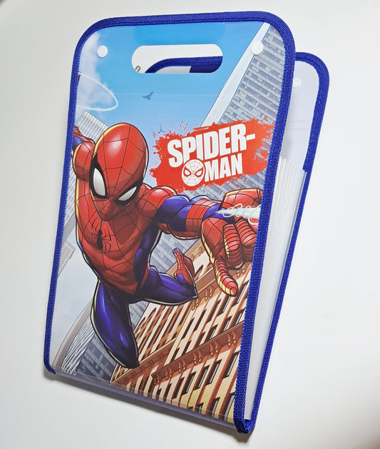 File Folder with Button Lock