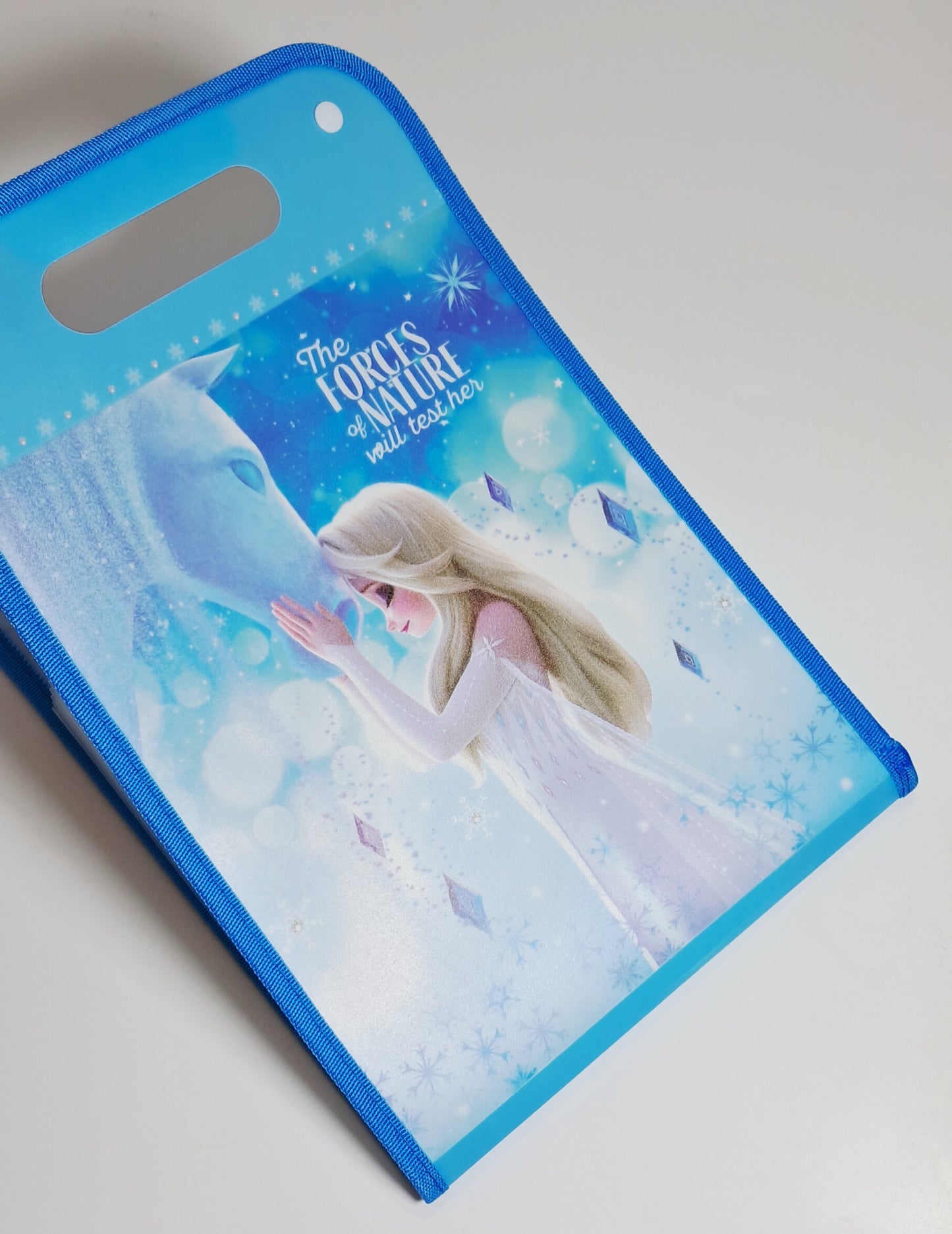 File Folder with Button Lock