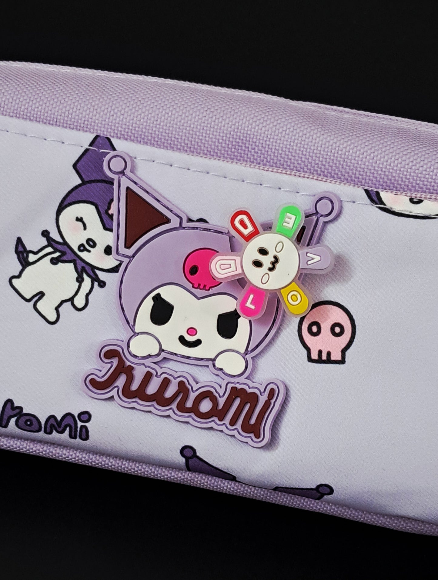 Kuromi Pouch with Spinner