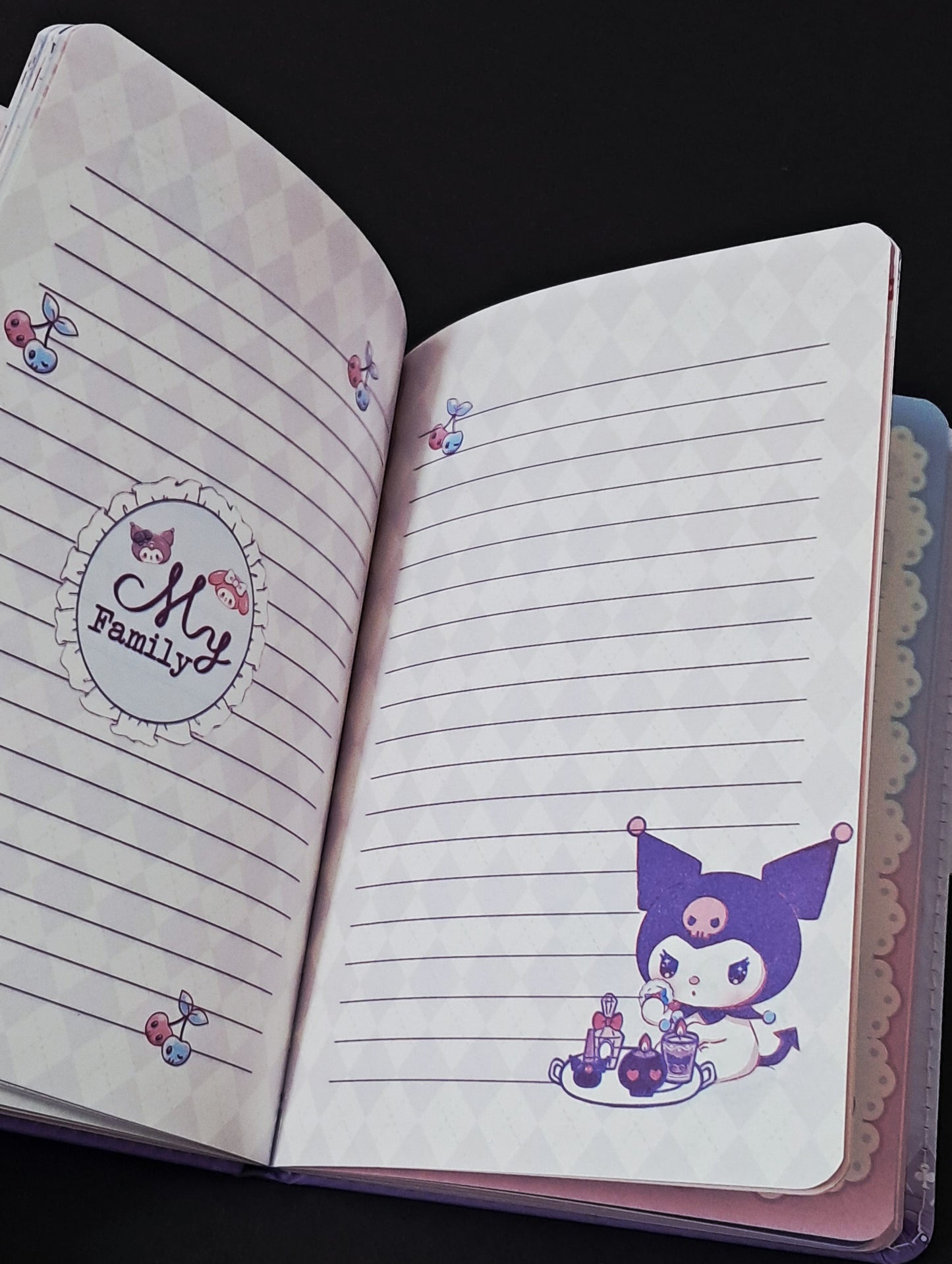 Kuromi Dairy with Pen