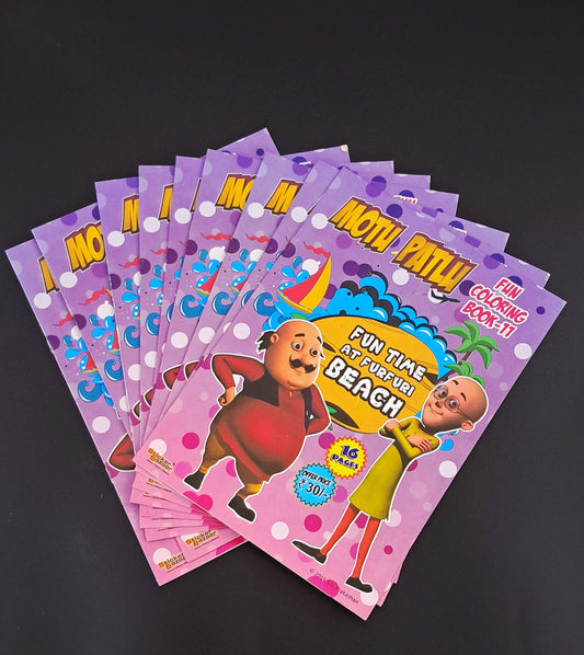 Motu Patlu Coloring Book