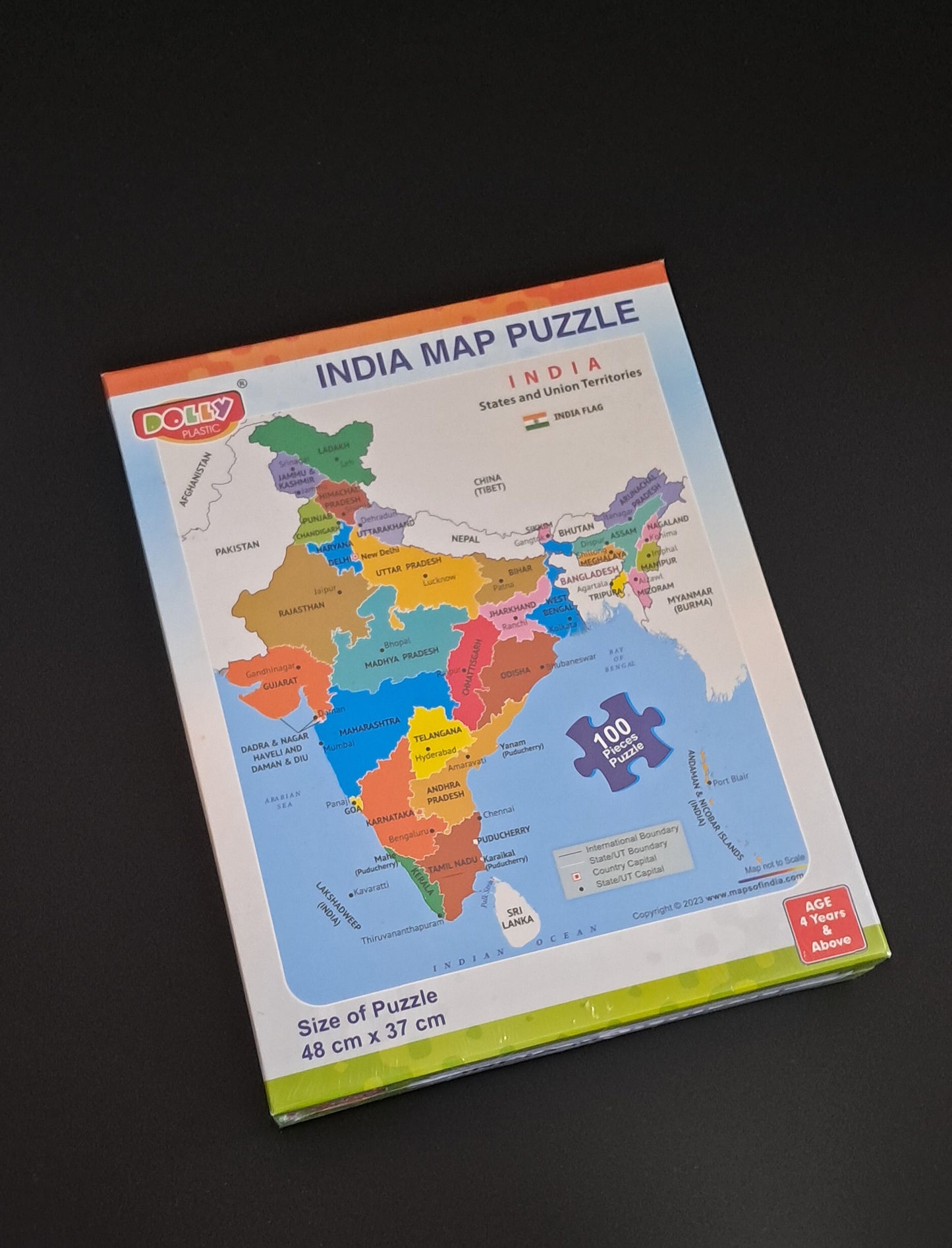 India Map Puzzle