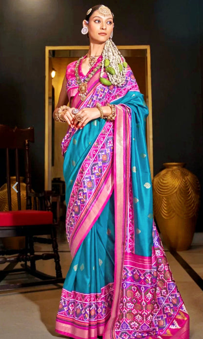 Patola Soft Silk Saree