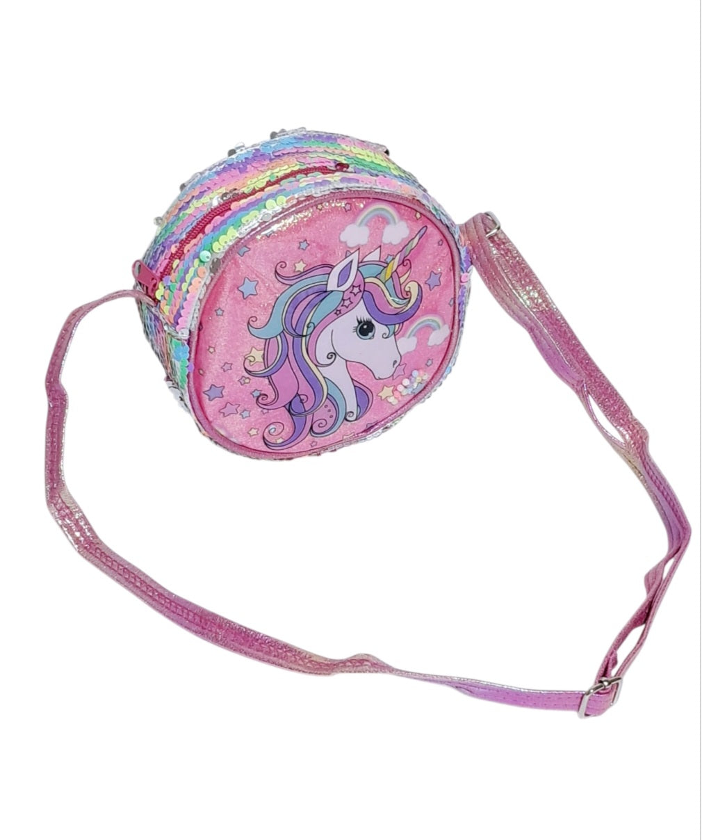 Unicorn Print Sling Bag