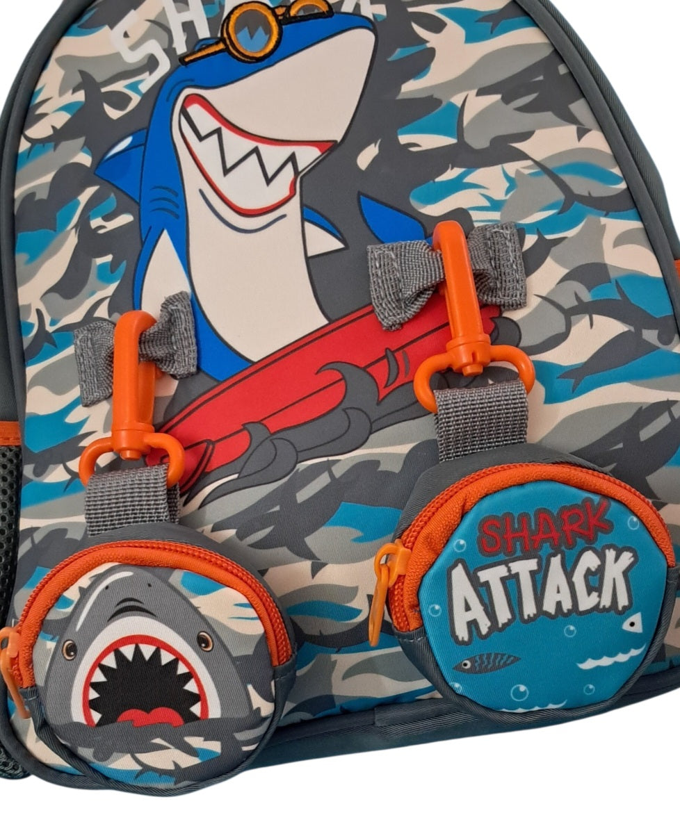 Baby Shark Backpack for Kids (2 to 6 year)