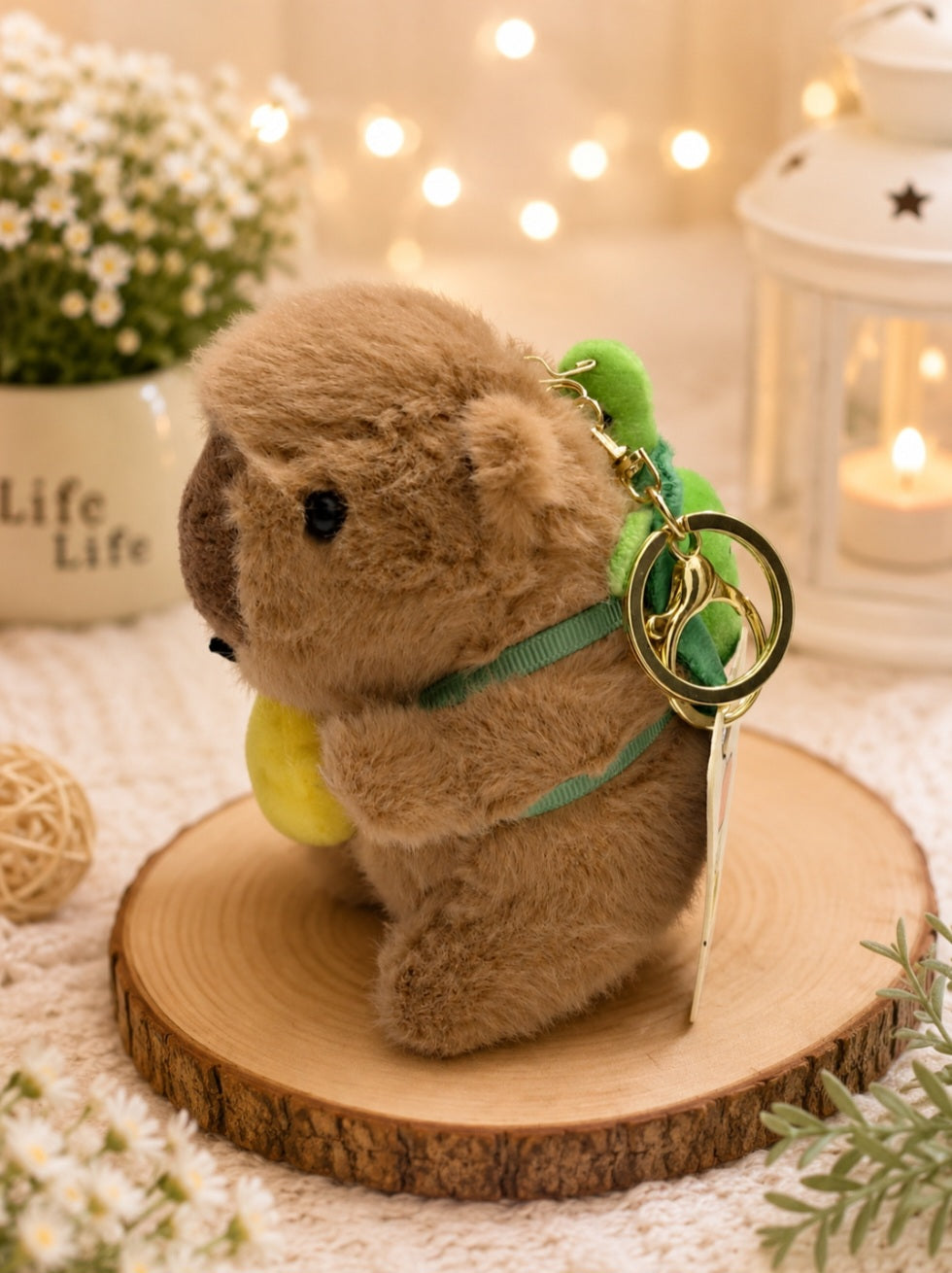 Capybara Soft toy Keychain