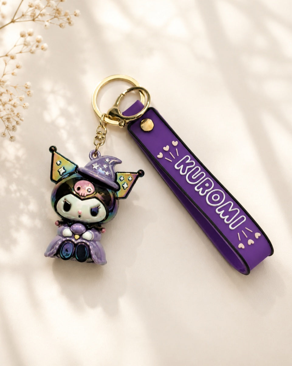 Kuromi Keychain