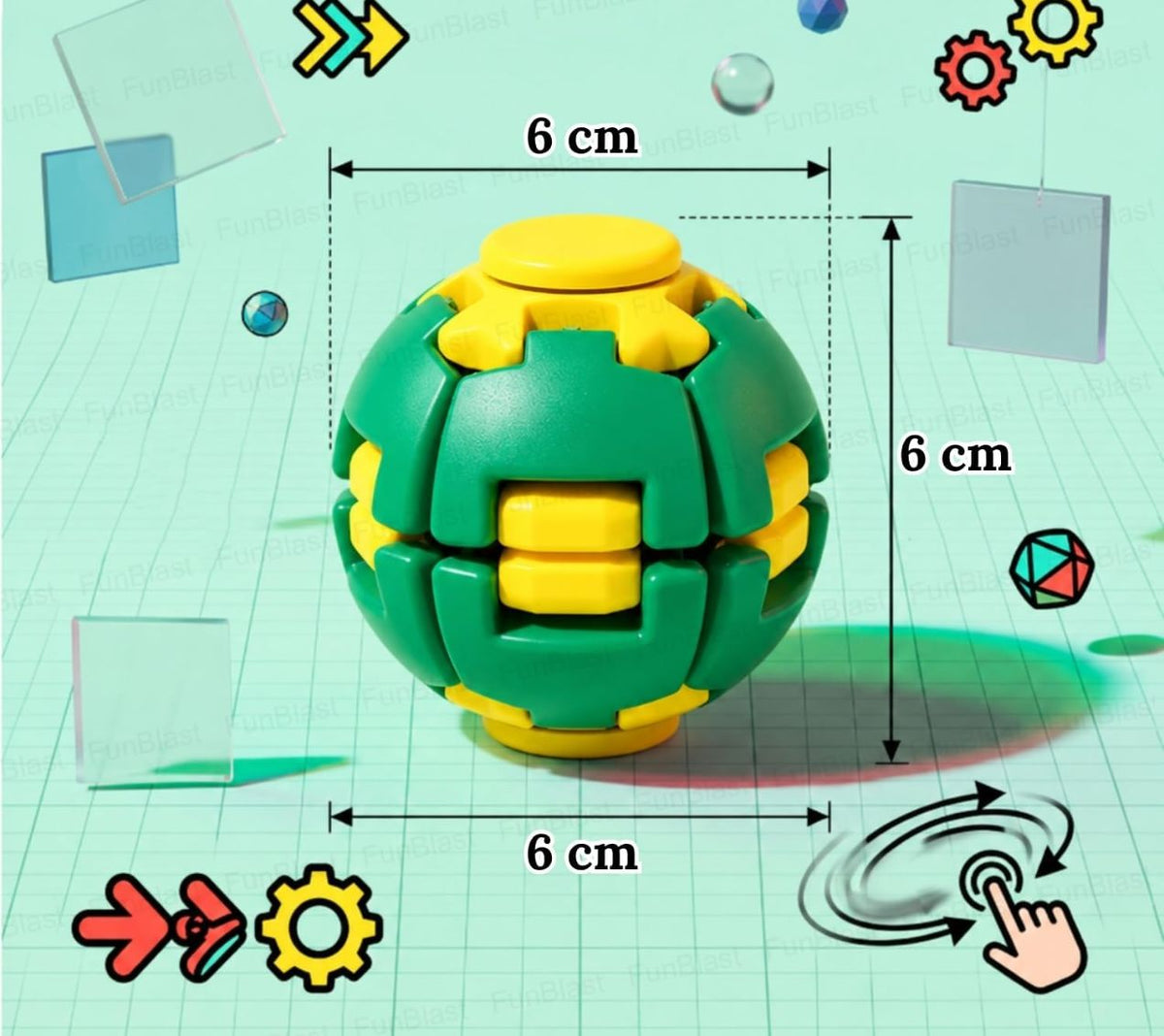 Fidget Spinner Ball